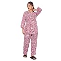 Women39s Pure Cotton Top and Pyjama Set