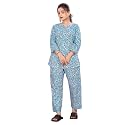 Women39s Pure Cotton Top and Pyjama Set