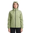 Women's Rain Jacket Hood Mesh Lined Packable Waterproof