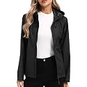Women's Rain Jacket Lightweight Waterproof Raincoat