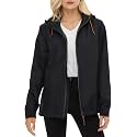 Women's Rain Jacket Lightweight Waterproof Raincoat