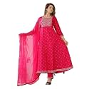 Women39s Rayon 34 Sleeves Round Neck Embroidery