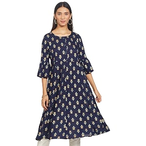 Womens Rayon Classic Kurta