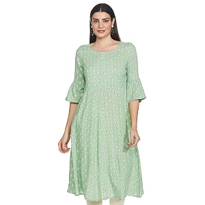 Womens Rayon Classic Kurta