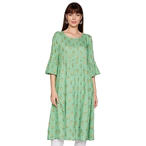 Womens Rayon Classic Kurta