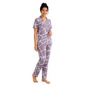 CLOUD SOFT Womens Rayon Night Suit Set