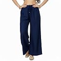 Women39s Rayon Palazzo Pants Solid Color