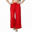 Women39s Rayon Palazzo Pants Solid Color
