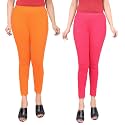 Women's Regular Fit Cotton Leggings