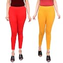 Women's Regular Fit Cotton Leggings