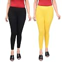 Women's Regular Fit Cotton Leggings