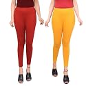 Women's Regular Fit Cotton Leggings