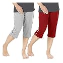 Women39s Regular Fit Cotton Three by Fourth