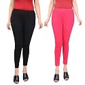 Women's Regular Fit Cotton Leggings