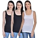 Women39s Regular Fit Sleeveless Cotton Long Camisole