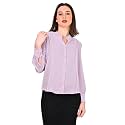 Women39s Regular Fit Solid Pleated Cotton Blend
