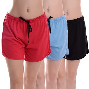 Womens Regular Shorts Pack of 3