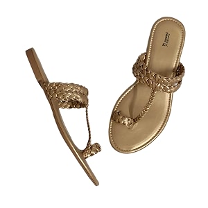 Womens Round Toe Flats Sandal Hand