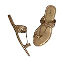 Women39s Round Toe Flats Sandal Hand