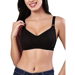 Womens Seamless Padded Bra Full Coverage