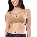 Women39s Seamless Padded Non Wired Cotton Stretch
