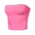 Women's Shapewear Tube Tops Strapless Ruched Built-in Shelf Bra