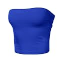 Women's Shapewear Tube Tops Strapless Ruched Built-in Shelf Bra