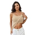 Women39s Shelf Bra Camisole Tops Adjustable Spaghetti