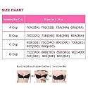 Women's Silicone Gel Stick-On Bra - Invisible Push-Up Design, Non-Padded, Wire-Free, Strapless, Self-Adhesive, Backless