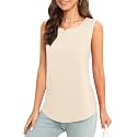Women39s Sleeveless Chiffon Tank Top Business Casual