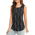 Women39s Sleeveless Chiffon Tank Top Business Casual