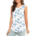 Women39s Sleeveless Chiffon Tank Top Business Casual