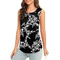 Women39s Sleeveless Chiffon Tank Top Business Casual