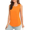 Women39s Sleeveless Chiffon Tank Top Business Casual