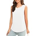 Women39s Sleeveless Chiffon Tank Top Business Casual