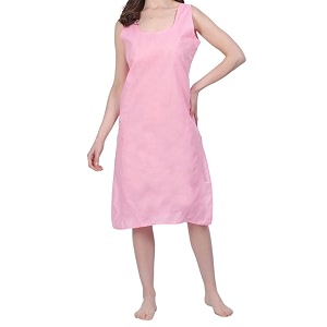 Womens Sleeveless Cotton Inner Slip Dress Round