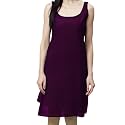 Women39s Sleeveless Cotton Inner Slip Dress Round