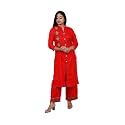 Women39s Slubby Kurti Front Plaket with