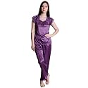 Women39s Soft amp Smooth Satin Solid Nightwear