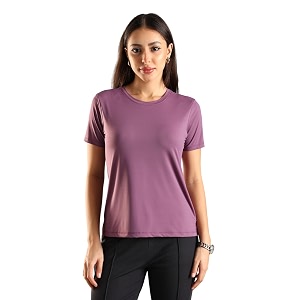 Womens Soft Stretchy Nylon Sports Top