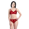 Women39s Soft Cotton Bra Panty Set for