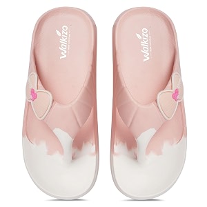 Womens Soft EVA Flip Peach