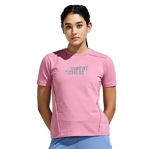 Womens Soft Feel Round Neck Basic Moisture