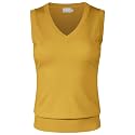 Women's Solid Basic V-Neck Sleeveless Soft Stretch Pullover Sweater Vest Top