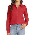 Women39s Solid Full Sleeve Rayon Shirt -