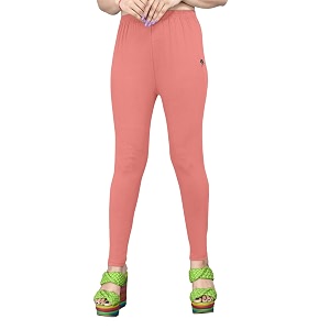 Womens Solid Mid Rise Slim Fit Ankle