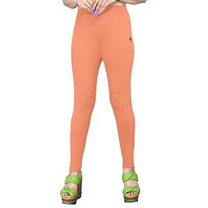 Womens Solid Mid Rise Slim Fit Ankle