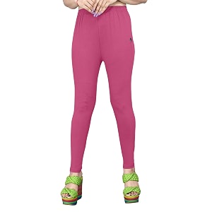 Womens Solid Mid Rise Slim Fit Ankle