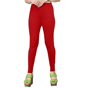 Womens Solid Mid Rise Slim Fit Ankle