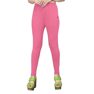 Womens Solid Mid Rise Slim Fit Ankle
